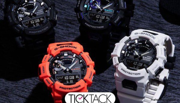 ساعت دخترانه با نگین و قاب طلایی