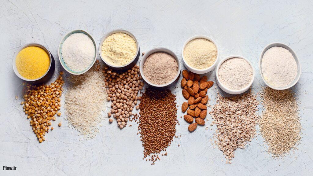 مواد اولیه بدون گلوتن