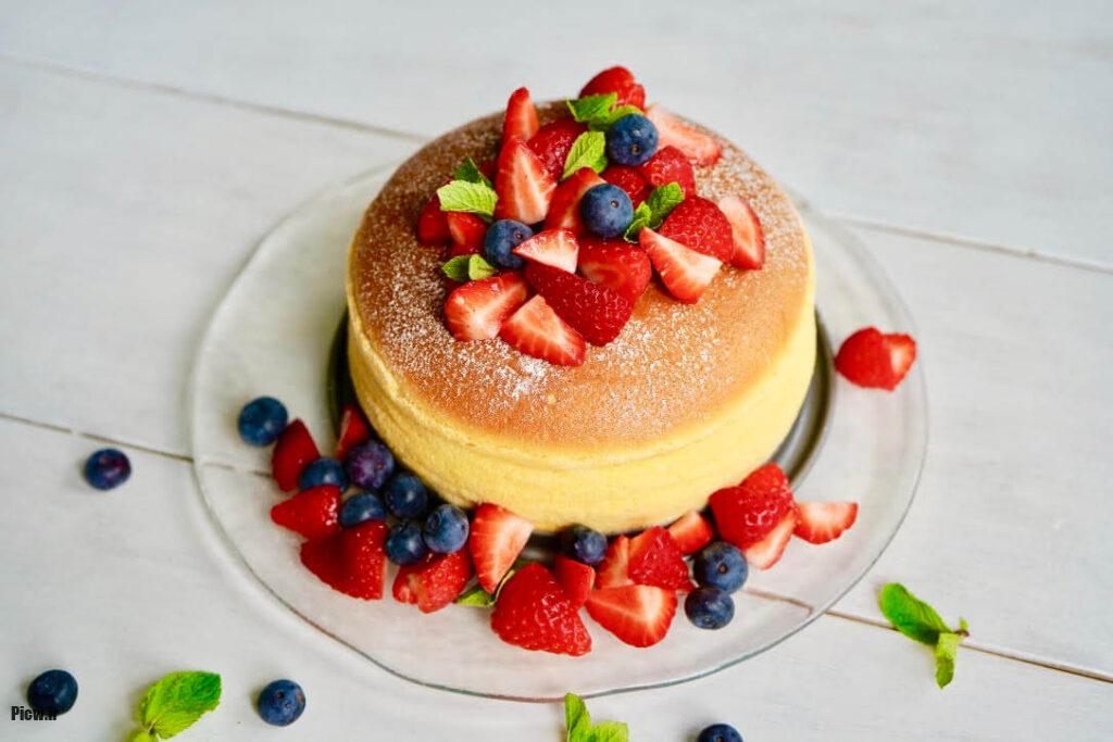 چیزکیک ژاپنی خوشمزه