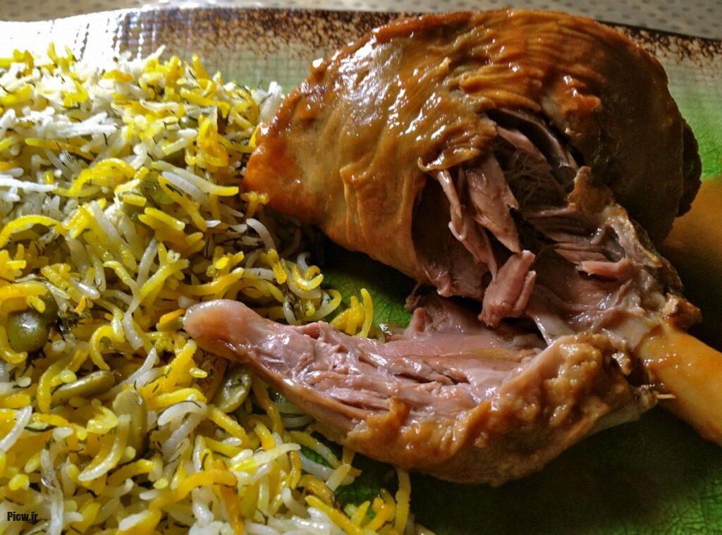 باقالیپلو با گوشت
