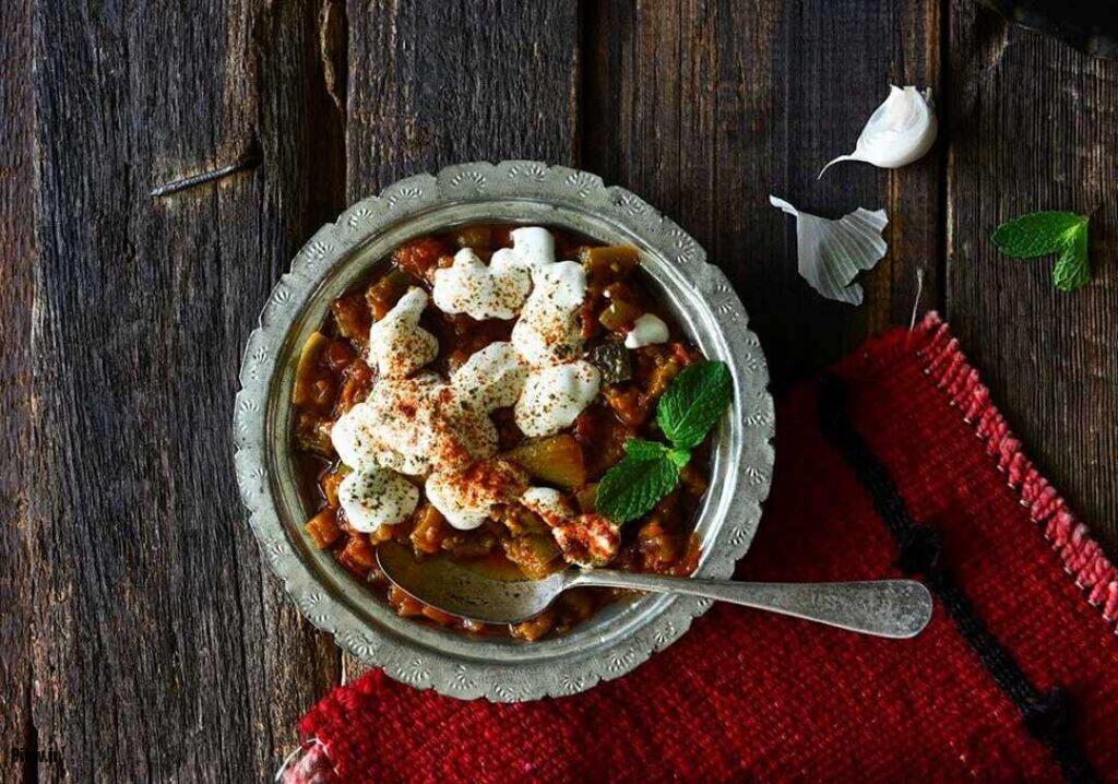 خوراک بورانی بادمجان