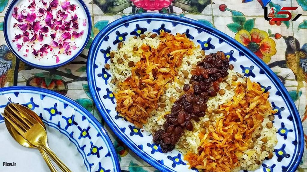 عدس‌پلو مجلسی