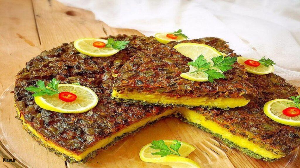 خوراک کوکو لوبیا سبز