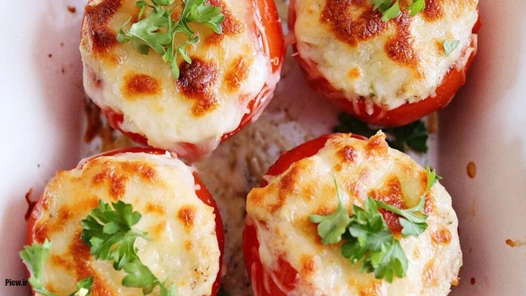 خوراک دلمه گوجه