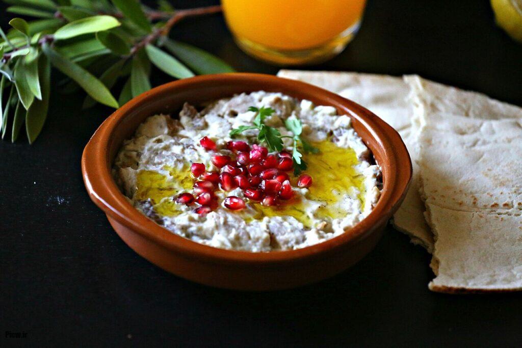 خوراک بورانی بادمجان