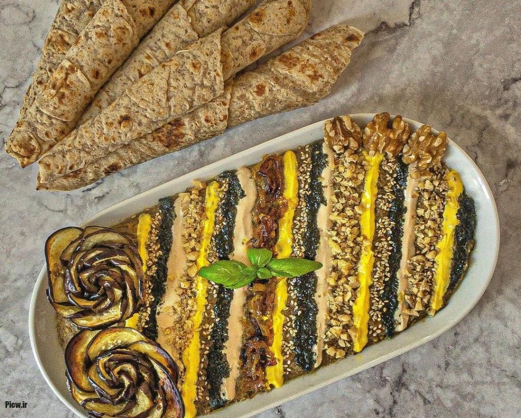 خوراک کشک بادمجان