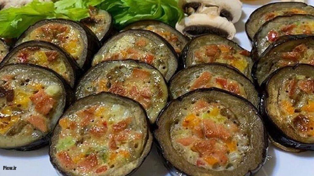 خوراک کوکو بادمجان