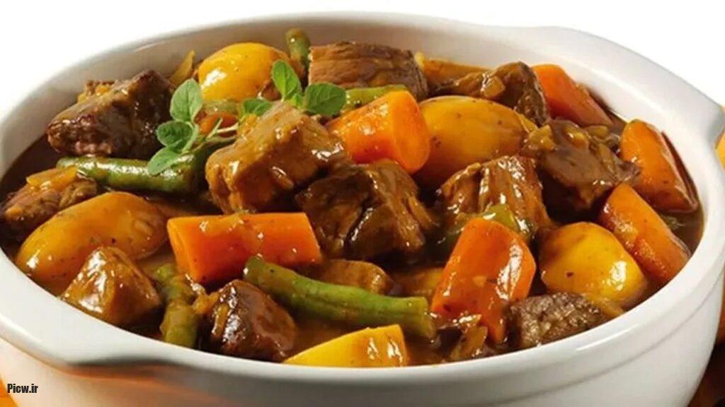 خوراک لوبیا سبز