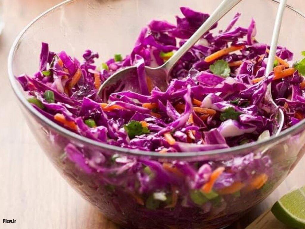 سالاد کلم قرمز