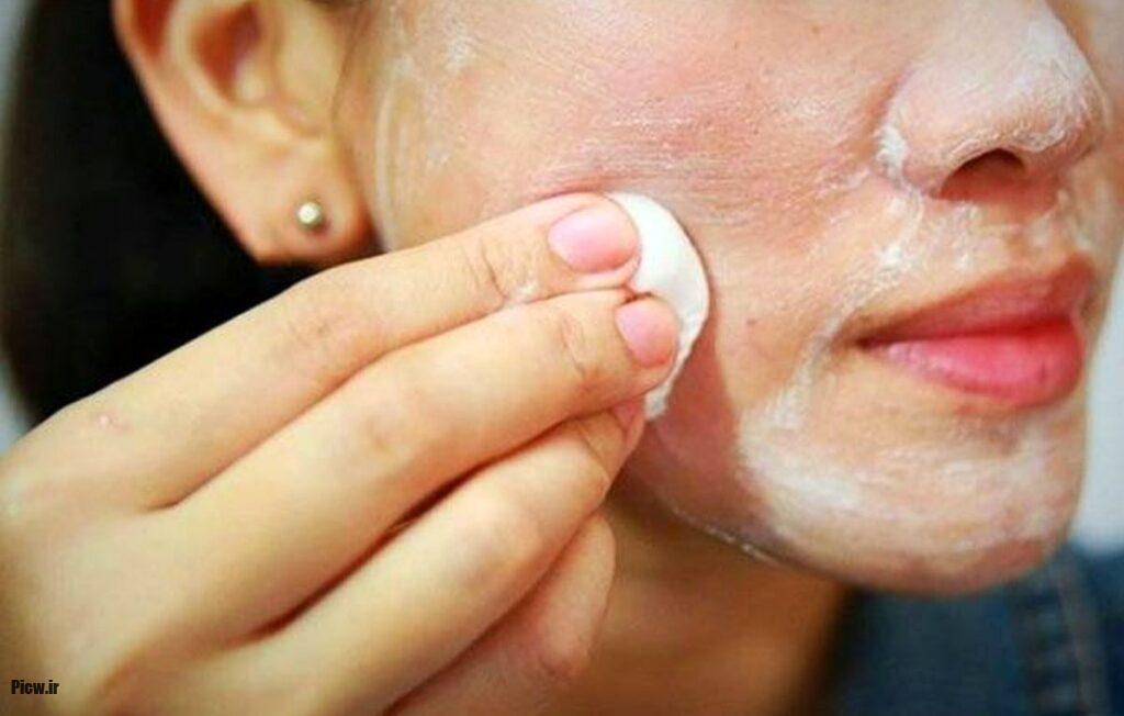 ماسک درمان لکه