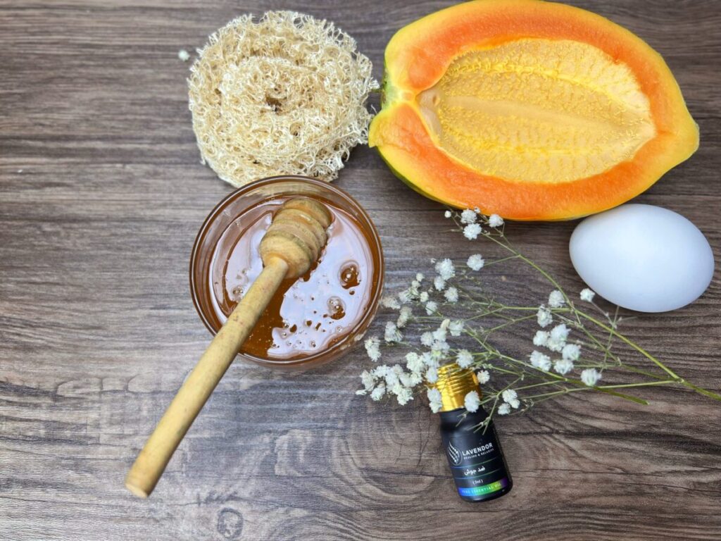 ماسک سفتکننده پوست