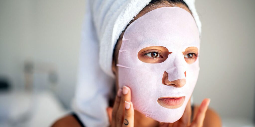 ماسک ترمیمکننده پوست