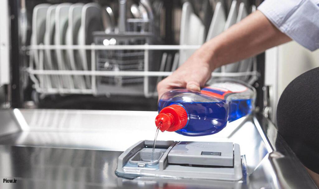 رسوب داخل ماشین ظرفشویی