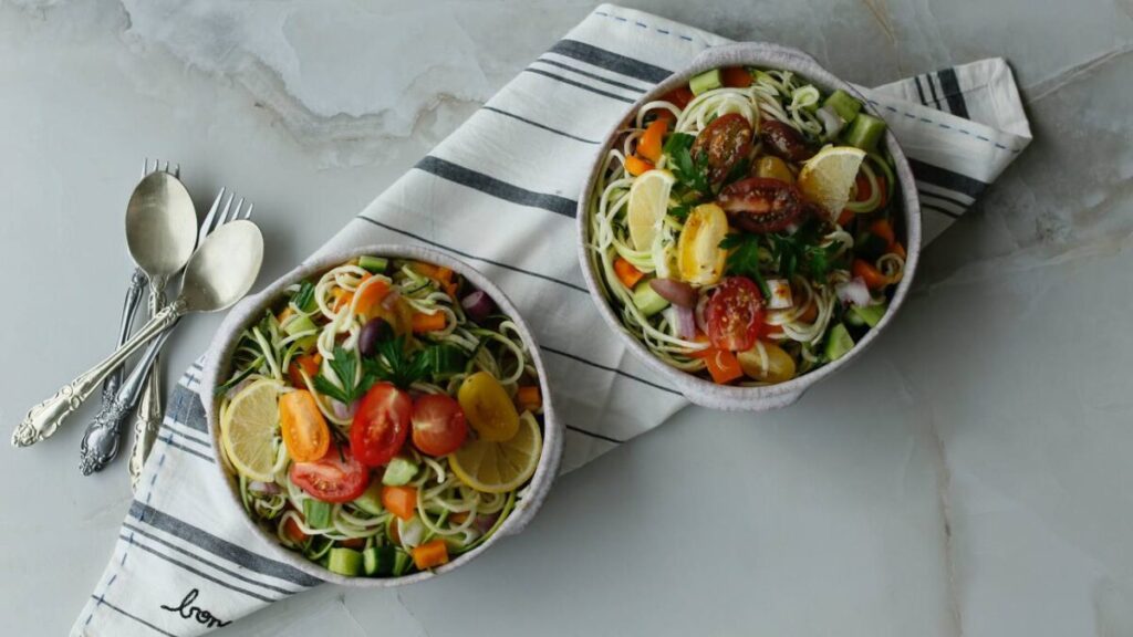 سالاد کدو سبز