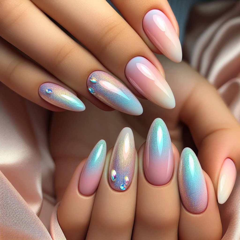 لاک گلیتری با آمبره 