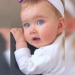 نوزادی که با نگاهش دلها را میبرد