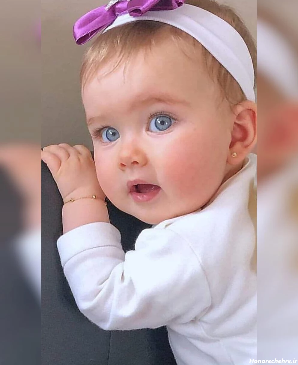 نوزادی که با نگاهش دلها را میبرد