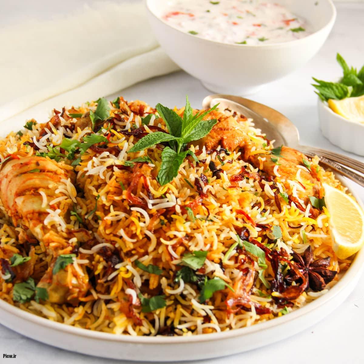 غذای بریانی اصفهانی 