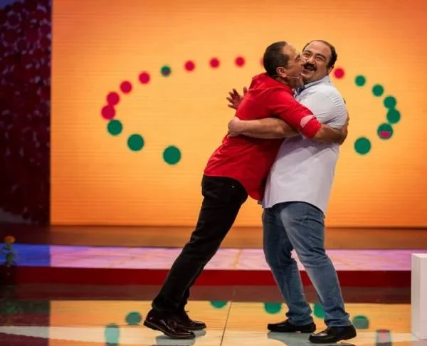 رامبد جوان و مهران غفوریان در برنامه خندوانه