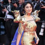 رامینا ترابی روی فرش قرمز کن