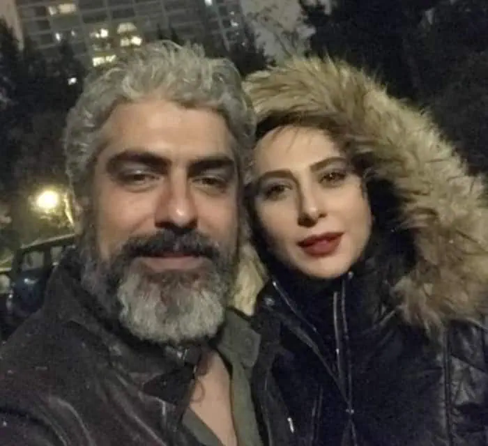 رعنا آزادی ور و همسرش رعنا آزادی ور و همسرش