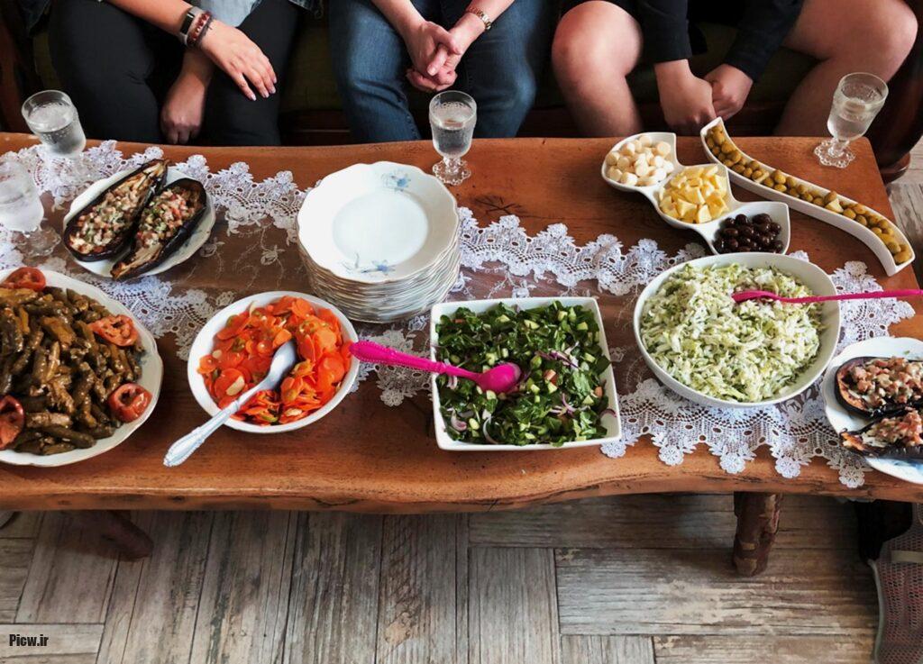 دیزاین متناسب با سبک غذا