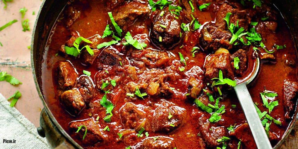 خورش آلو اسفناج