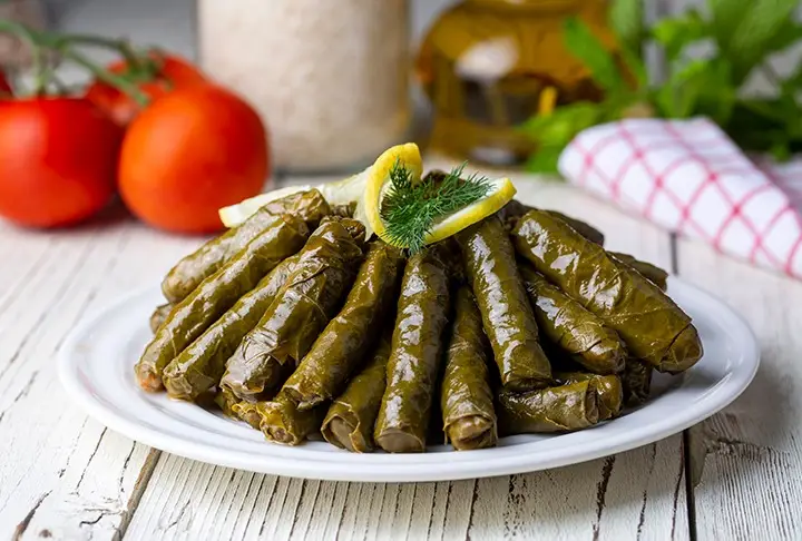 دلمه برگ مو