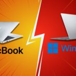 مقایسه تصویری مک‌بوک با لپ‌تاپ‌های ویندوزی؛ طراحی، عملکرد و تجربه کاربری