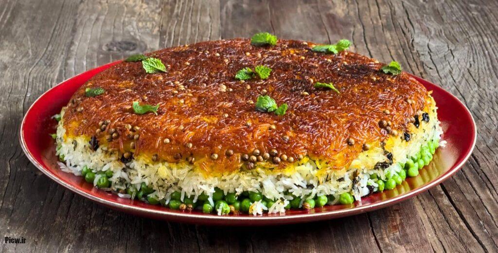 تهدیگ سبزیجات