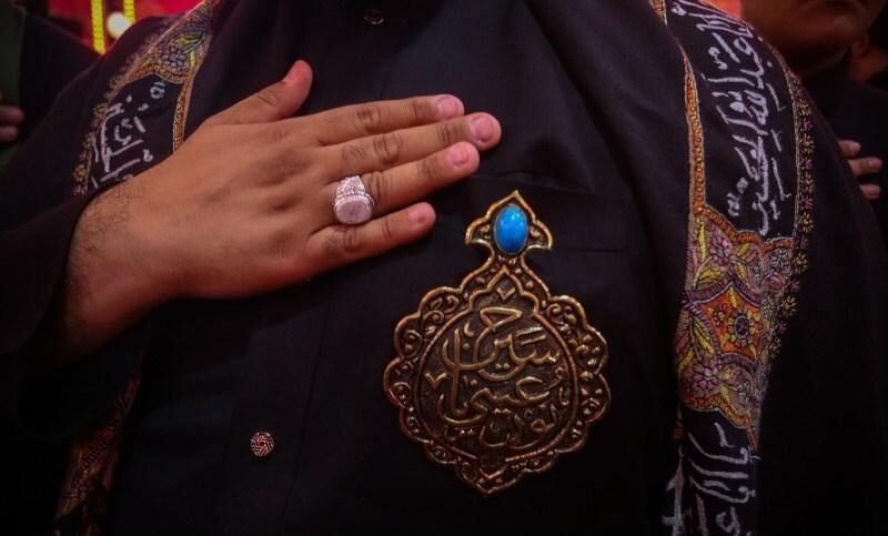 تصاویر باشکوه عزاداری هیئتها در کربلا در آستانه اربعین