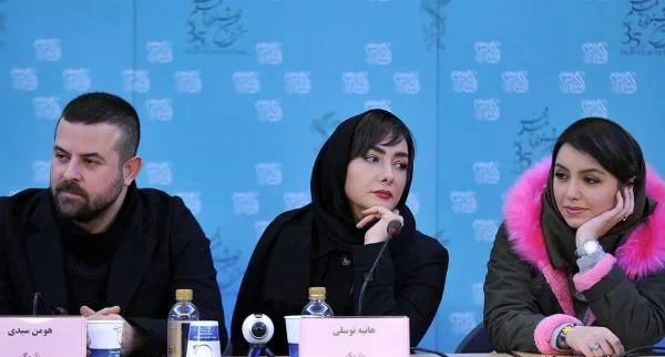 هومن و هانیه توسلی در نشست خبری جشنواره فجر