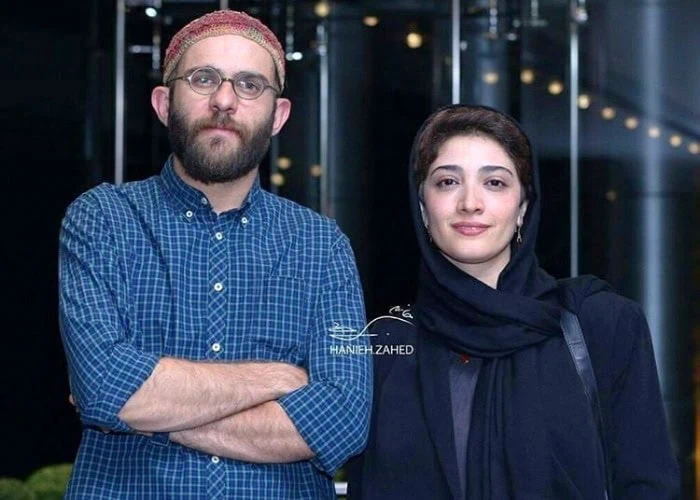 3. عکس مینا ساداتی و همسرش