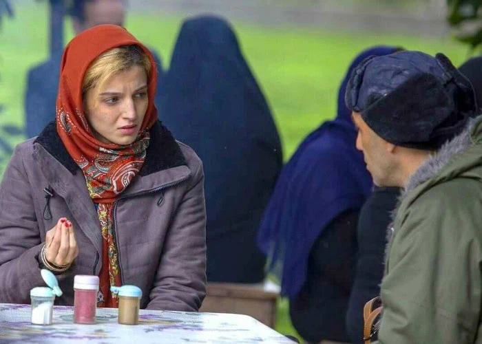 5. مهسا حجازی در نمایی از فیلم جنگ جهانی سوم