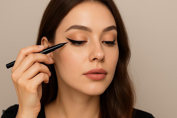 آموزش خط چشم به روش ساده