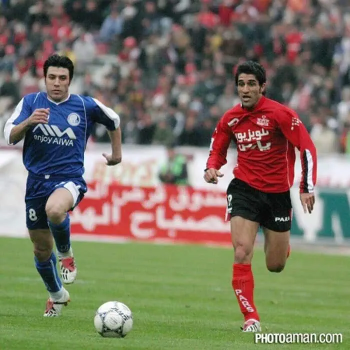 7. دوران فوتبالی پژمان جمشیدی در پرسپولیس