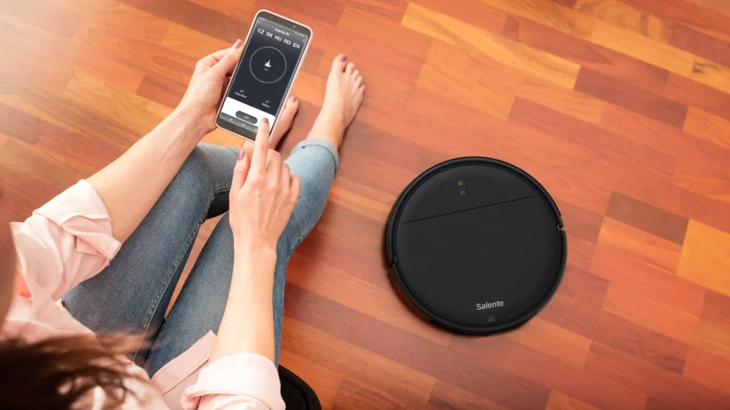 اتصال جارو به اپلیکیشن موبایل اتصال جارو به اپلیکیشن موبایل