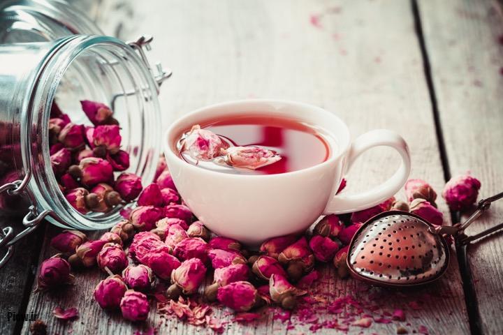 دمنوش گل محمدی دمنوش گل محمدی