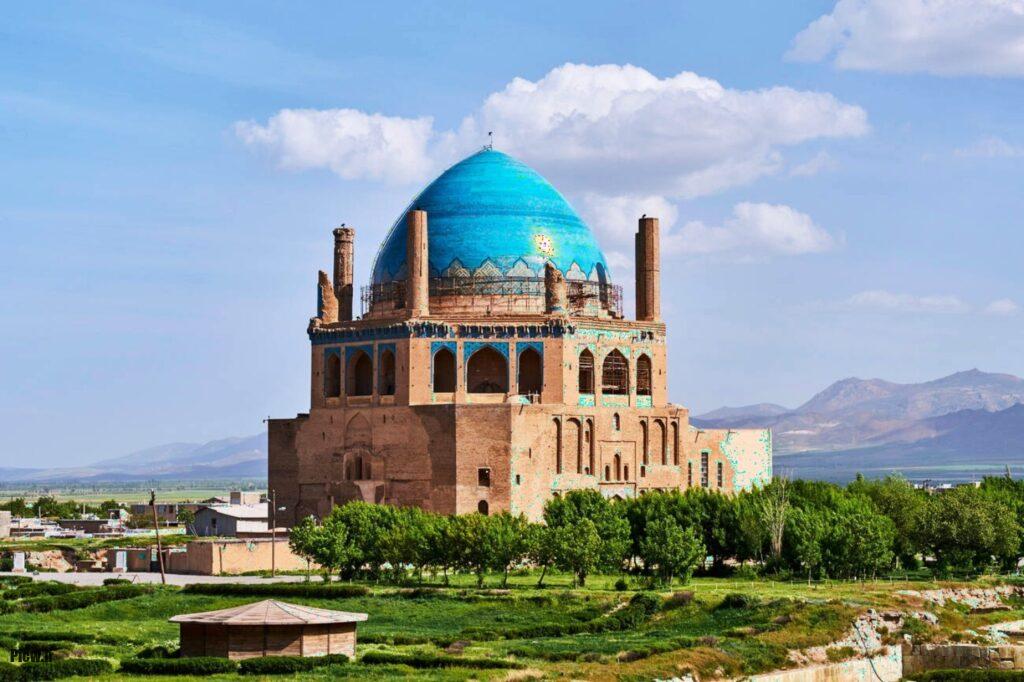 گنبد زیبای سلطانیه گنبد زیبای سلطانیه