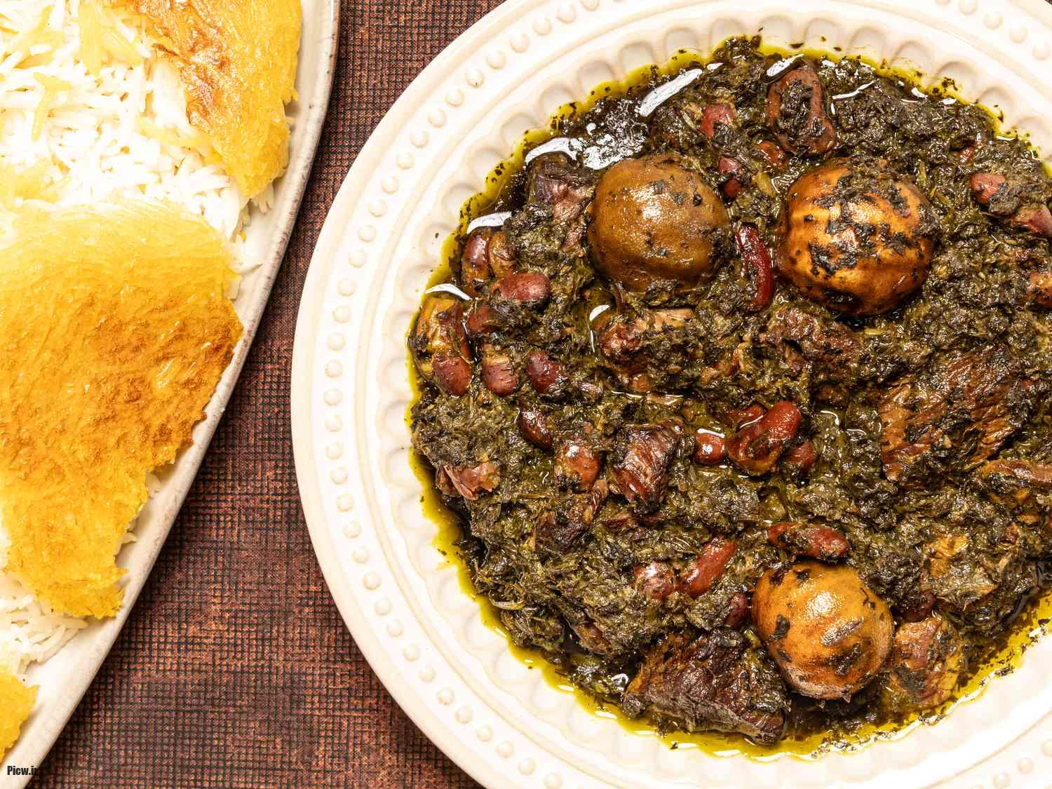 قورمهسبزی اصیل ایرانی