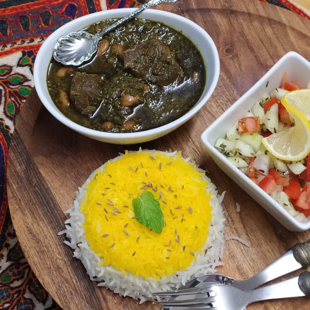 قورمهسبزی اصیل ایرانی