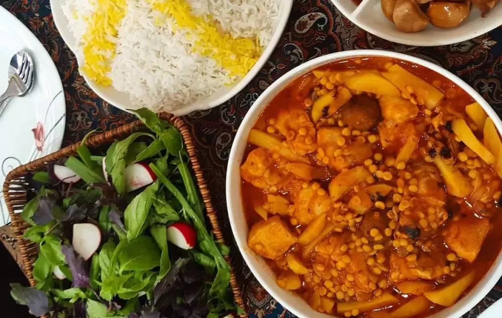 قیمه نذری جاافتاده