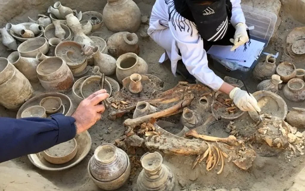 کشف ابزارهای باستانی