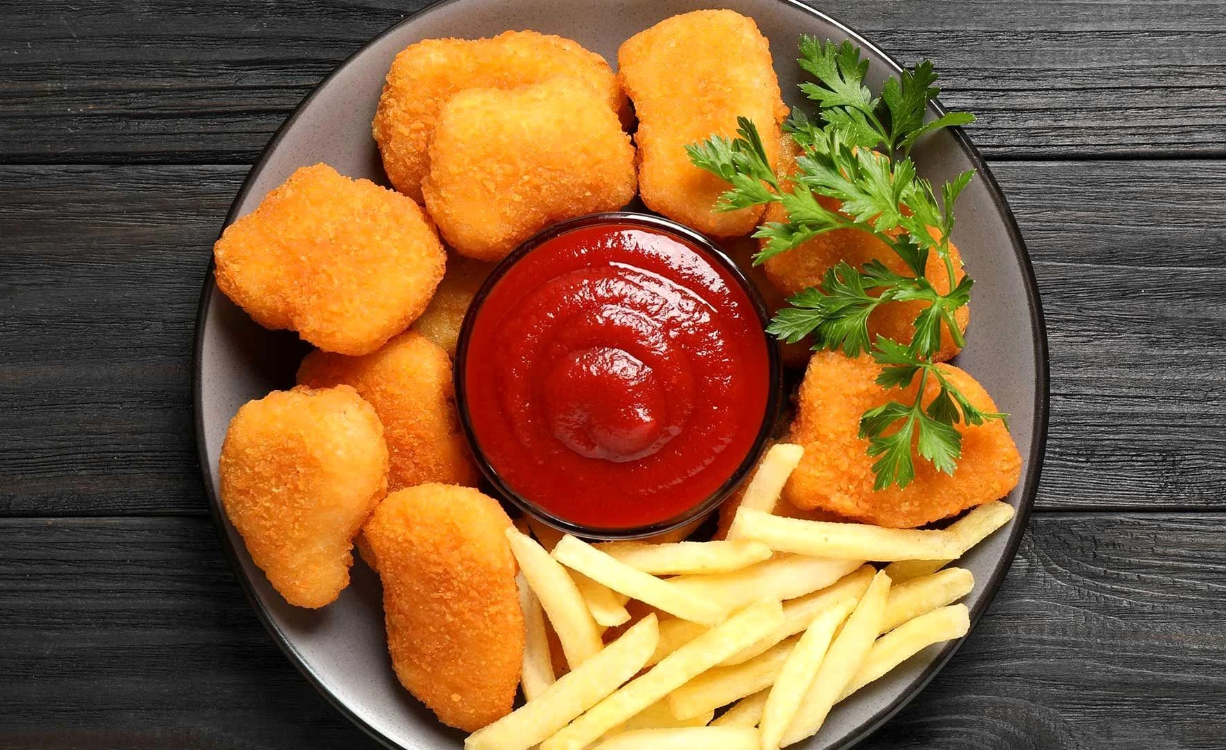 خوراک ناگت سبزیجات