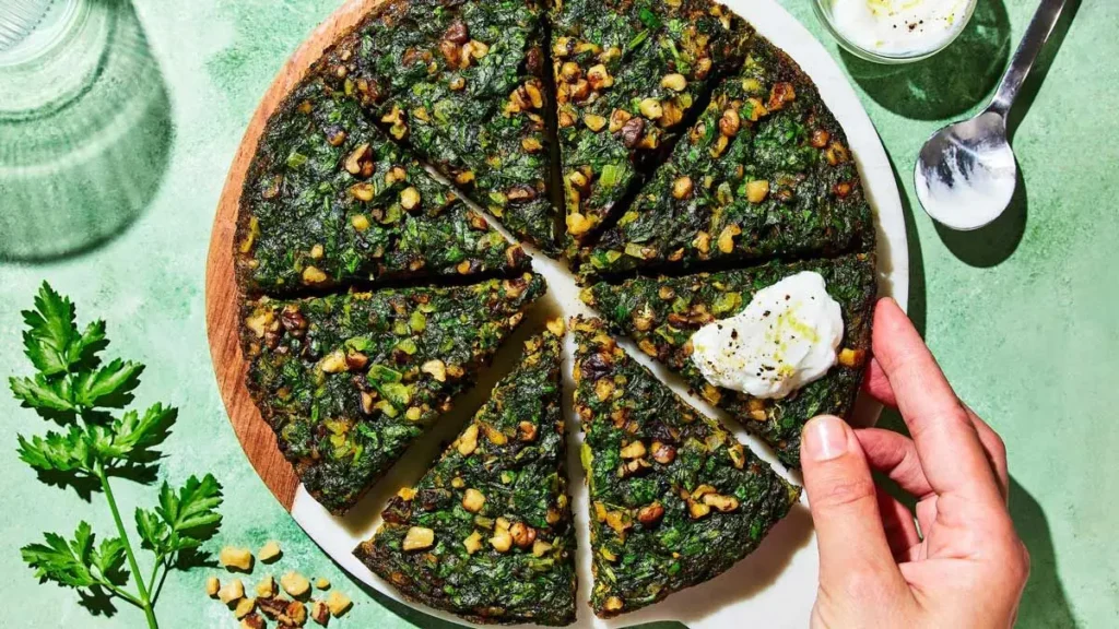 خوراک کوکو سبزی