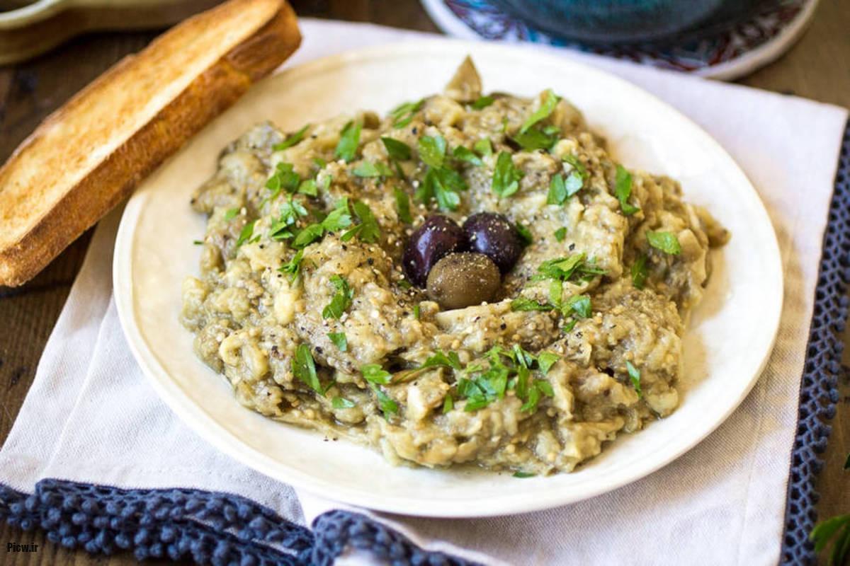 خوراک بورانی بادمجان