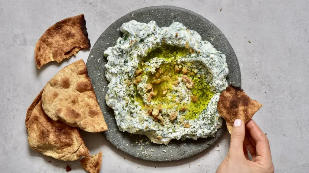 خوراک بورانی اسفناج