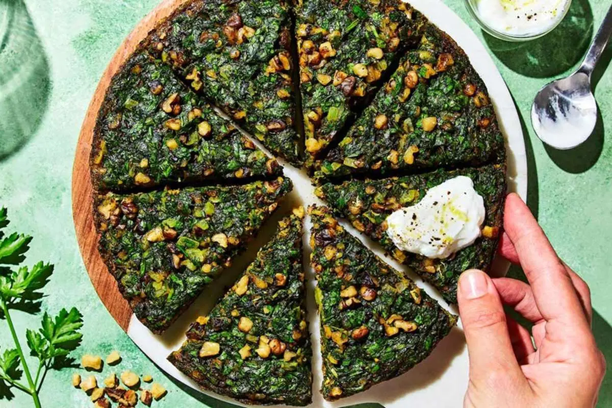 خوراک کوکو لوبیا سبز