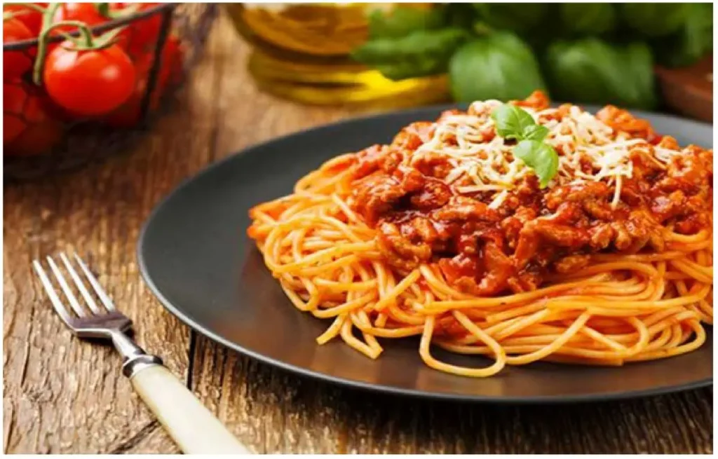 خوراک ماکارونی ایرانی