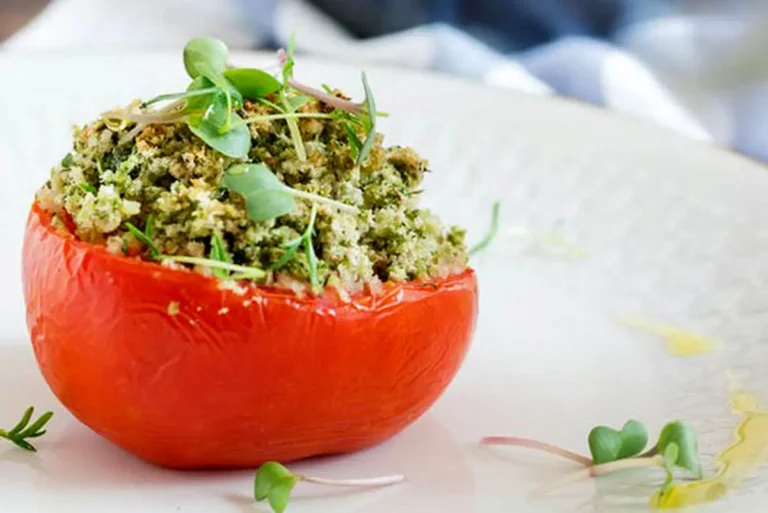 خوراک دلمه گوجه